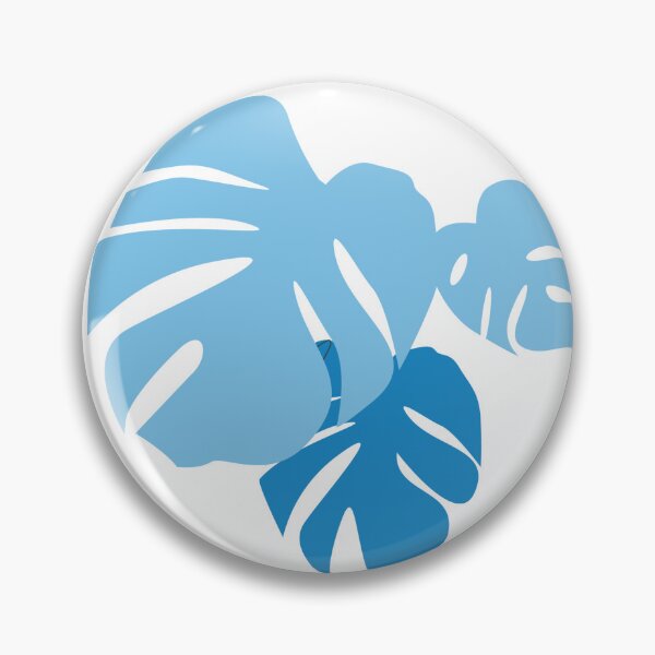 Item preview, Planta Monstera en azul designed and sold by debielongakit.