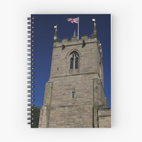 Artikelvorschau, All Hallows Church, Harthill mit Woodall Village. entworfen und verkauft von Paul Rowland.