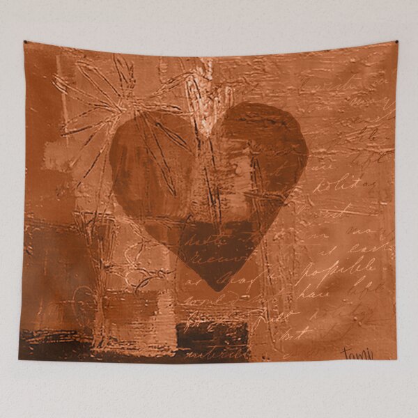 Item preview, Heart in orange - series 1 (67) designed and sold by a3-studio.