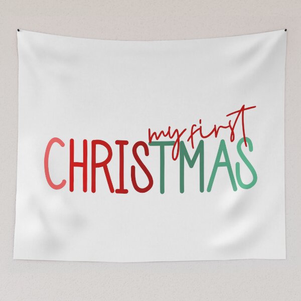 Item preview, My First Christmas - Baby's Debut Holiday designed and sold by EsteticaVerus.