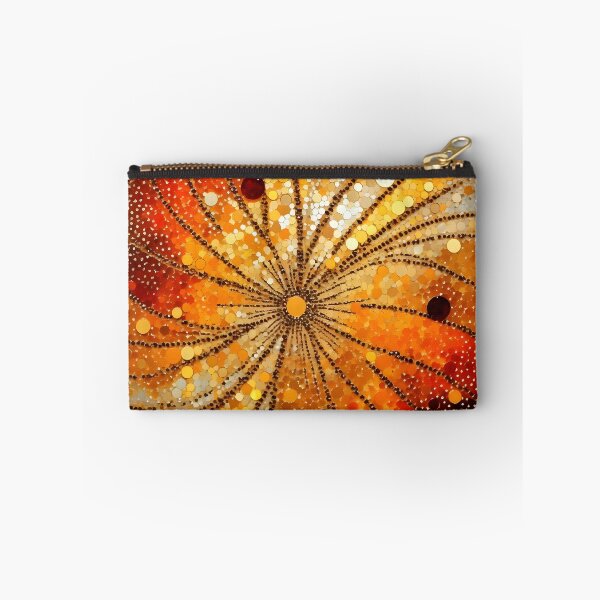 Item preview, Red, amber, orange and yellow magical pattern designed and sold by AI-Only Creations.