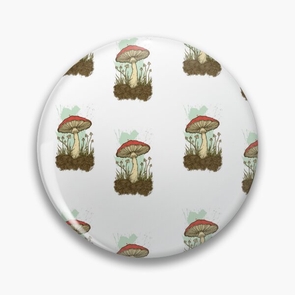 Item preview, Psychodelic mushrooms patern Psilocybe designed and sold by AAcrew.