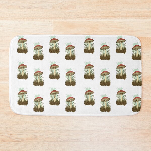 Item preview, Psychodelic mushrooms patern Psilocybe designed and sold by AAcrew.