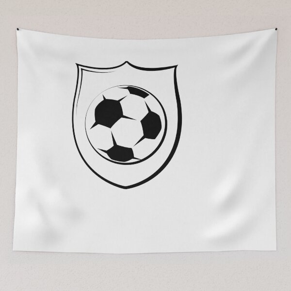 Item preview, Illustration graphic coat of arms emblem football team club logo fireball shot goal team designed and sold by AndreMi.