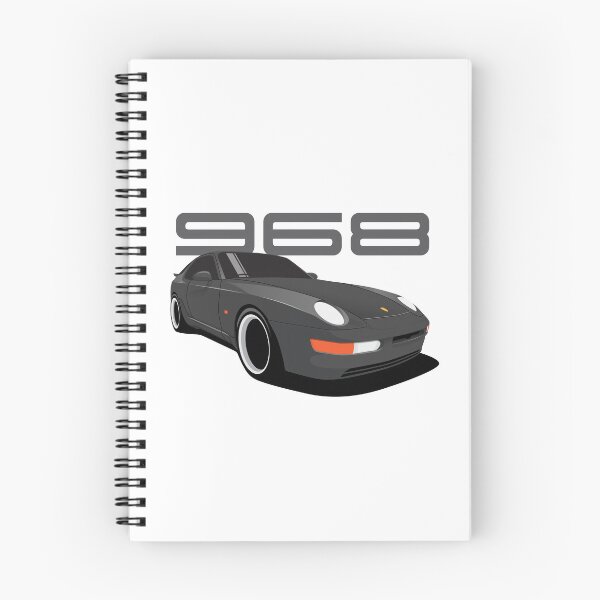 Item preview, Porsche 968 Illustration Black designed and sold by blackdogshop.