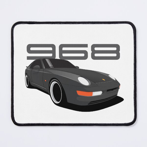 Item preview, Porsche 968 Illustration Black designed and sold by blackdogshop.