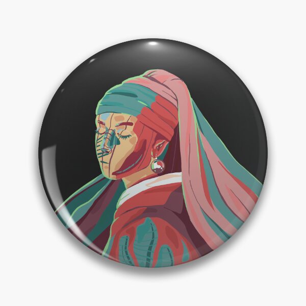 Item preview, Chica con un pendiente de perla designed and sold by OreoBall.