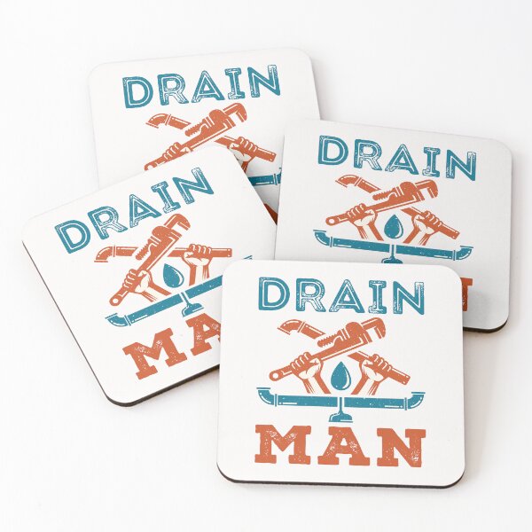 Item preview, Funny Plumber Pipefitter Drain Man designed and sold by jaygo.