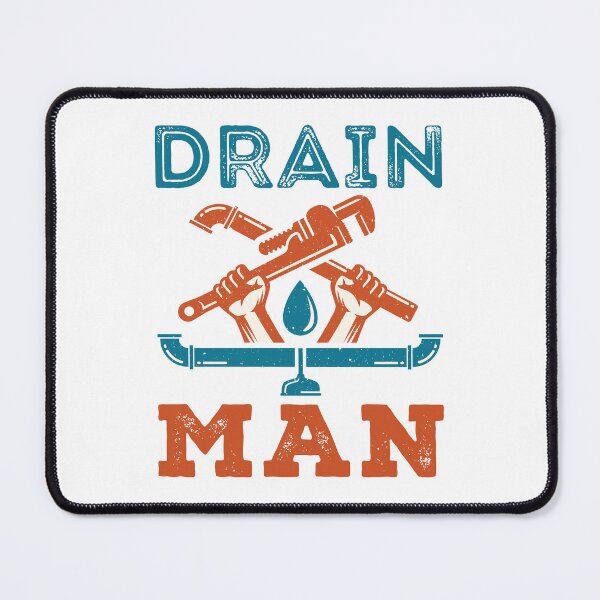 Item preview, Funny Plumber Pipefitter Drain Man designed and sold by jaygo.