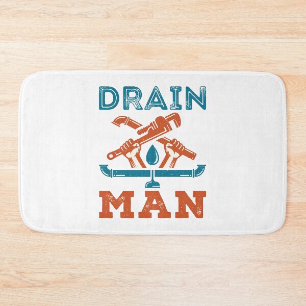 Item preview, Funny Plumber Pipefitter Drain Man designed and sold by jaygo.