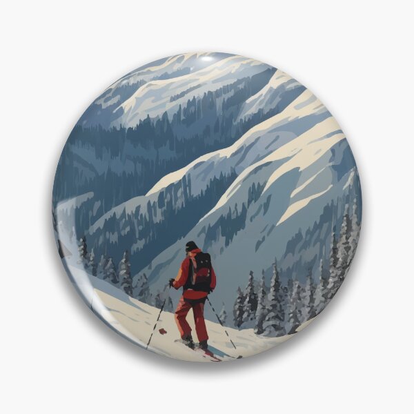 Item preview, Downhill Skier designed and sold by Scrumptious Designs.