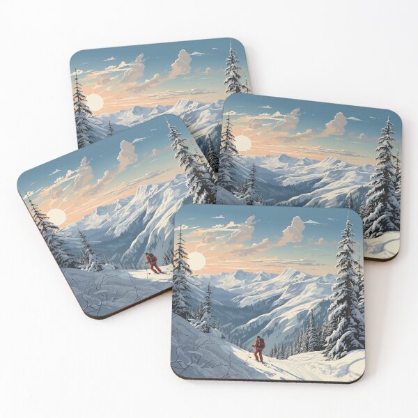 Item preview, Downhill Skier designed and sold by Scrumptious Designs.