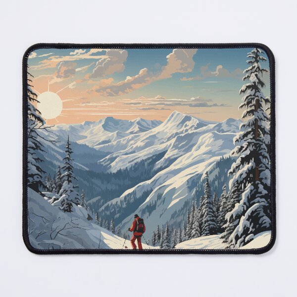 Item preview, Downhill Skier designed and sold by Scrumptious Designs.