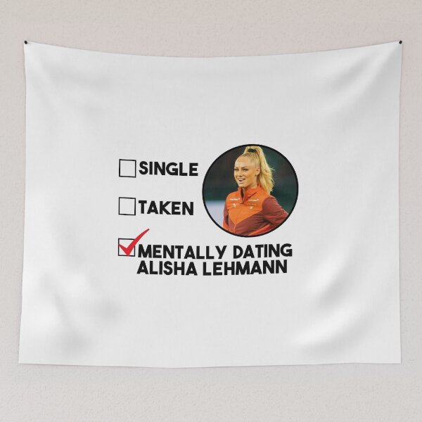 Item preview, Mentally Dating Alisha Lehmann Tea Coffee Football mug Gift designed and sold by POPCulturejb.