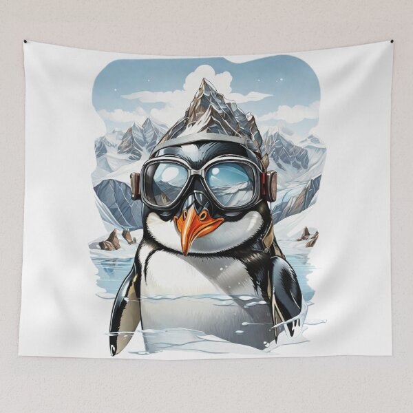 Item preview, Glacial Goggles | A Penguin's Cool Response to Warming designed and sold by BlareBlare.