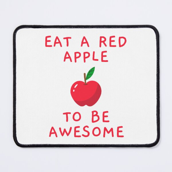 Item preview, Eat a red apple to be awesome gift designed and sold by Annek5880.