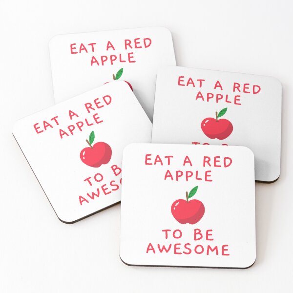 Item preview, Eat a red apple to be awesome gift designed and sold by Annek5880.