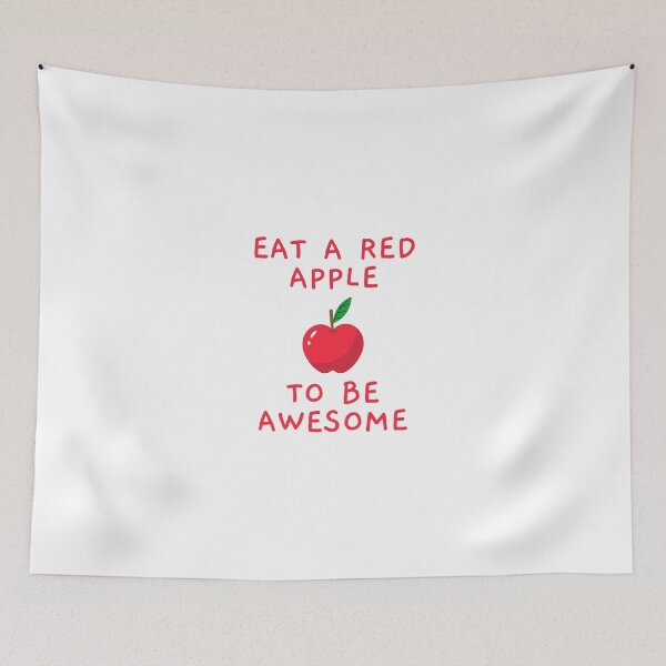 Item preview, Eat a red apple to be awesome gift designed and sold by Annek5880.