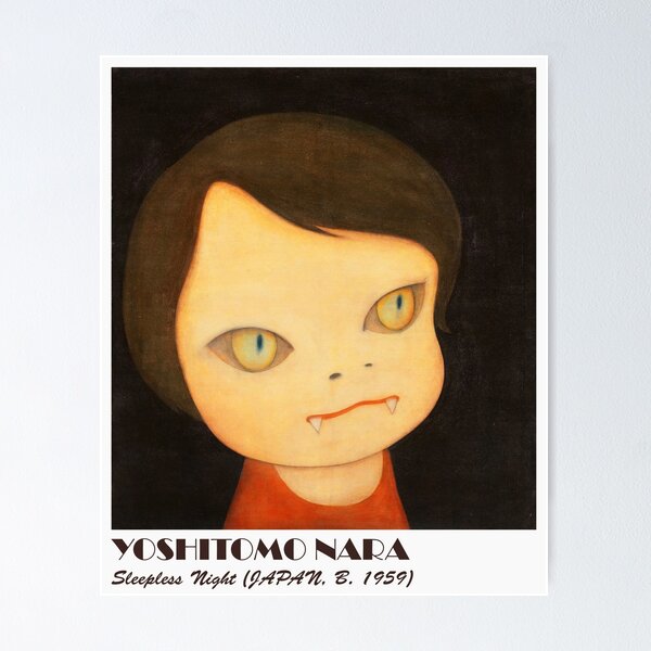 Item preview, Nara Yoshimoto Art Japanese, pop art designed and sold by HobertShoop.