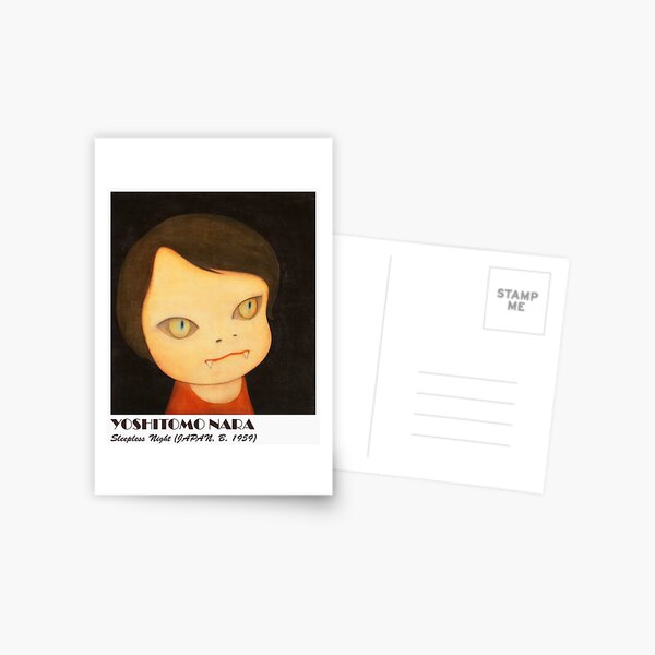 Yoshitomo Nara Postcards for Sale | Redbubble