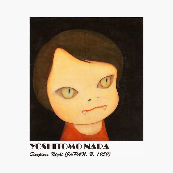 Item preview, Nara Yoshimoto Art Japanese, pop art designed and sold by HobertShoop.