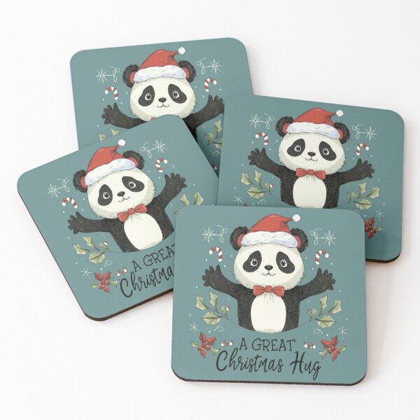 Item preview, Panda Giving A Great Christmas Hug designed and sold by Studio-DesignWw.