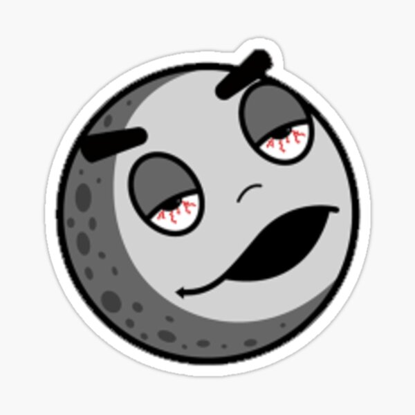 Blood Money Glo Face Sticker
