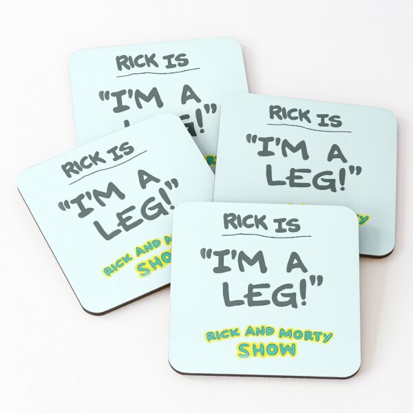Item preview, Rick is I'm a LEG! Rick and Morty Show designed and sold by Kackos.