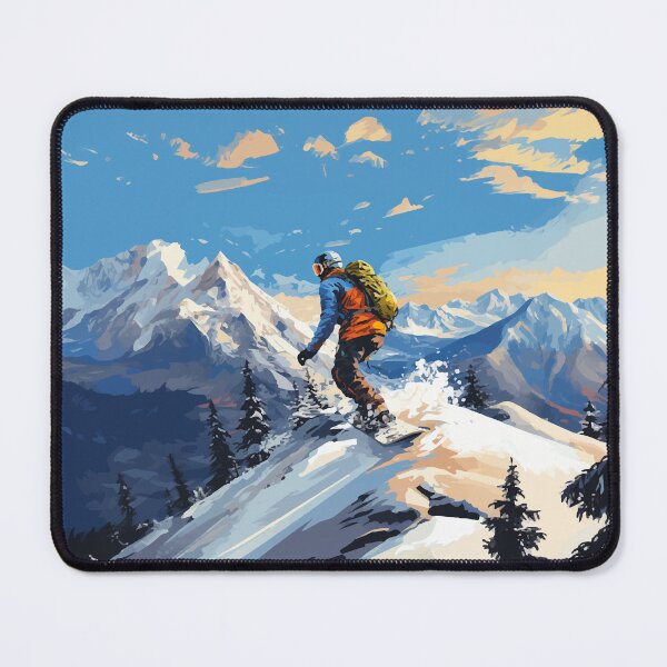 Item preview, Snowboarder designed and sold by Scrumptious Designs.