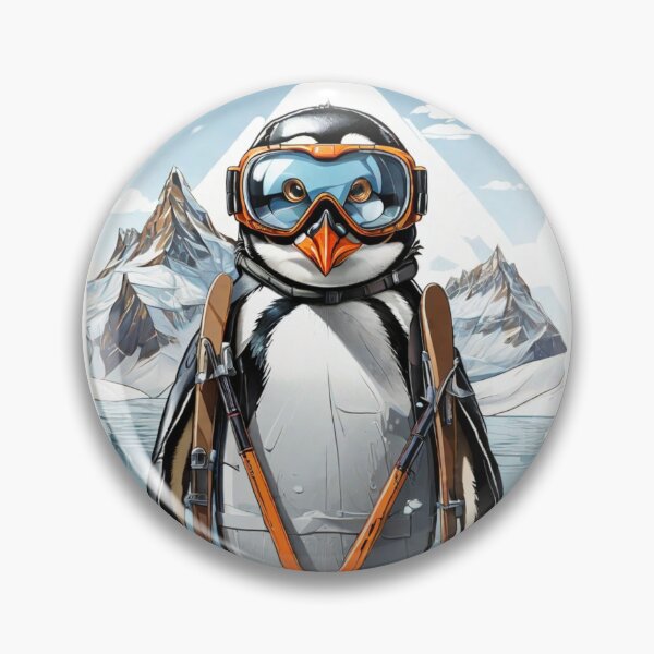 Item preview, Snowcaps and Ski Goggles | Penguin's Climate Couture designed and sold by BlareBlare.