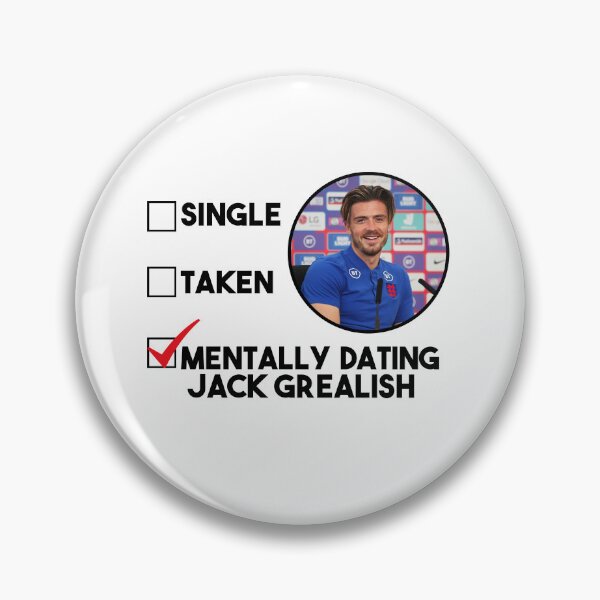 Item preview, Mentally Dating Jack Grealish Tea Coffee Football mug Gift designed and sold by POPCulturejb.
