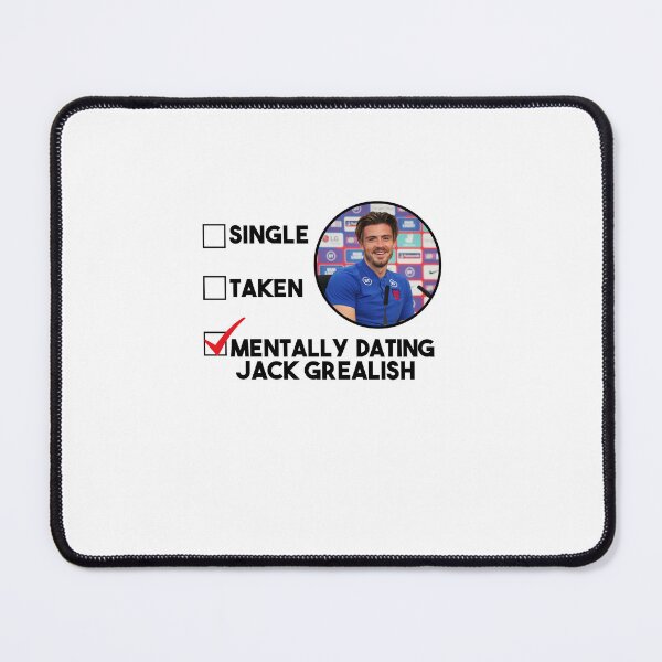 Item preview, Mentally Dating Jack Grealish Tea Coffee Football mug Gift designed and sold by POPCulturejb.