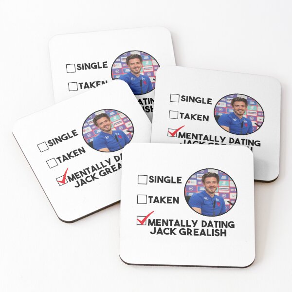 Item preview, Mentally Dating Jack Grealish Tea Coffee Football mug Gift designed and sold by POPCulturejb.