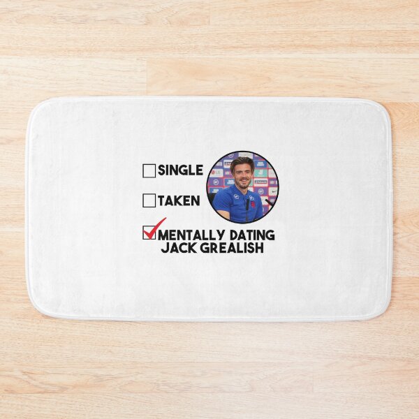 Item preview, Mentally Dating Jack Grealish Tea Coffee Football mug Gift designed and sold by POPCulturejb.