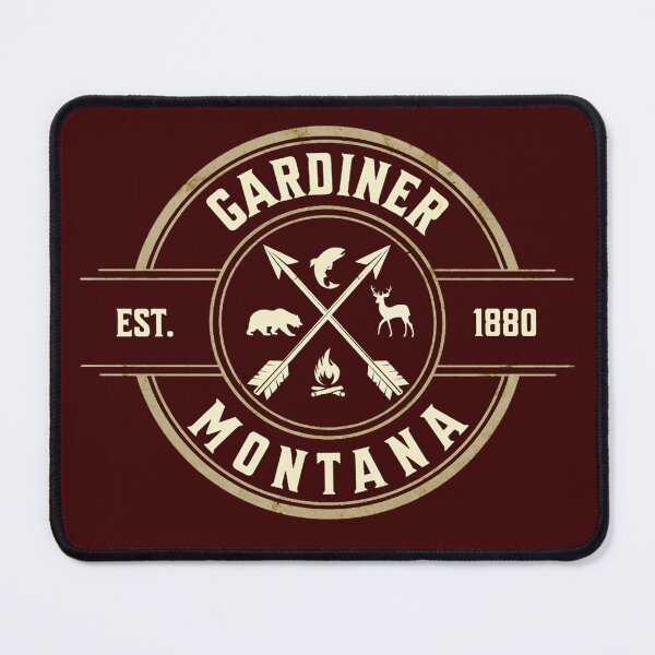 Item preview, ( 406 ) Gardiner Montana Est 1880 designed and sold by Gilby-Designs.