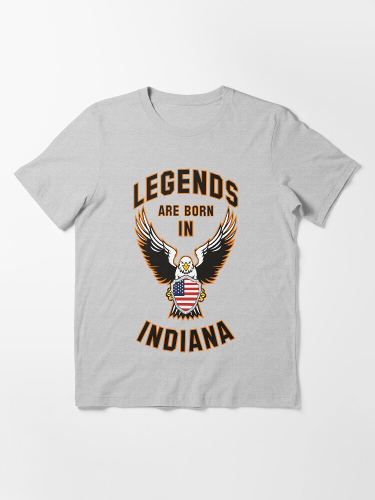 Alternative Ansicht von Legenden werden in Indiana geboren Essential T-Shirt