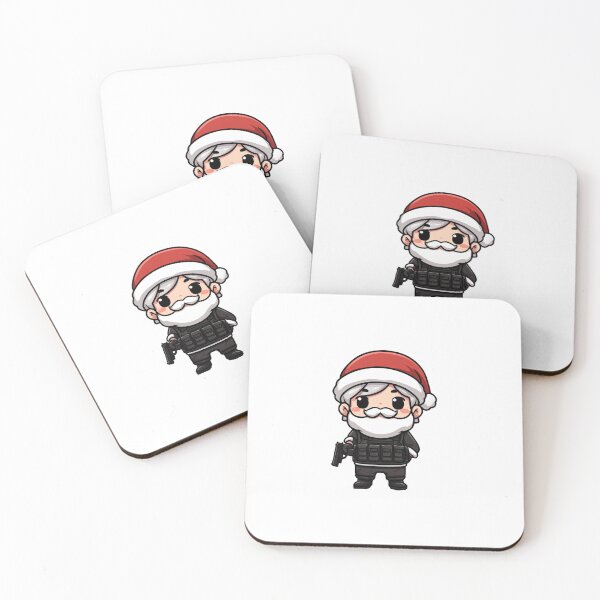 Item preview, Chibi santa in a tactical gear designed and sold by Wxjtecki.