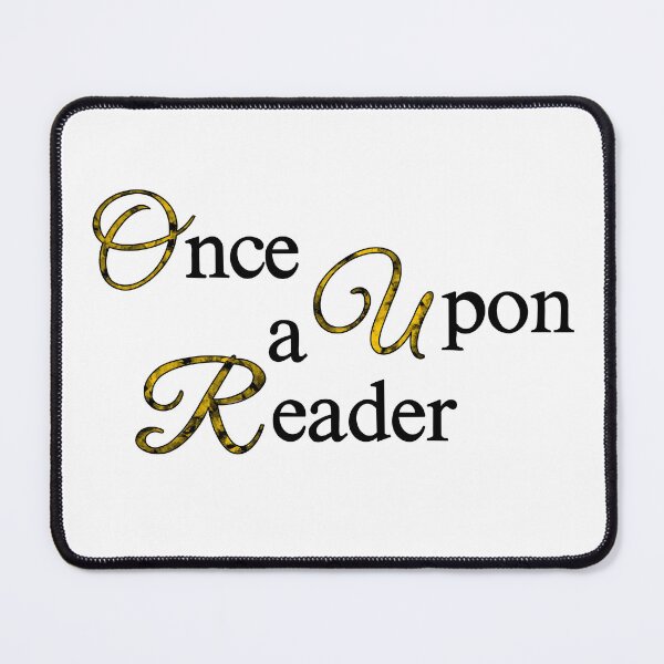 Item preview, Once Upon a Reader - Funny Books Quotes designed and sold by MyMushroomGrove.