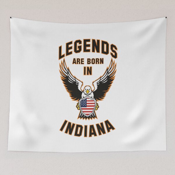 Item preview, Legends are born in Indiana designed and sold by beloknet.