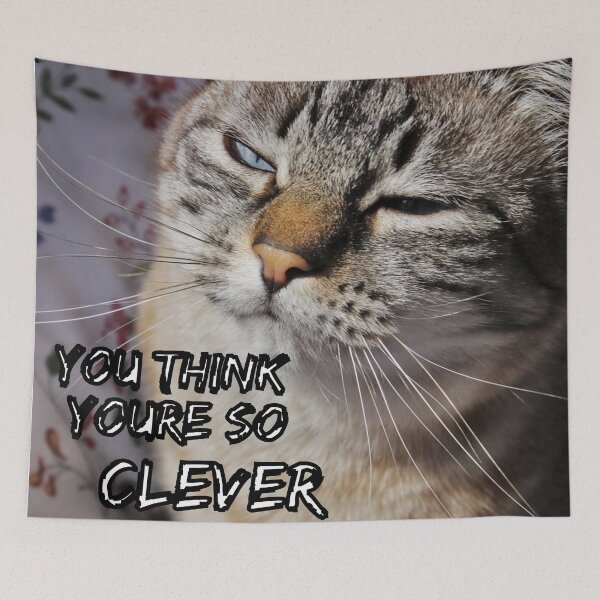 Item preview, You Think You're So Clever designed and sold by Surreallytee.