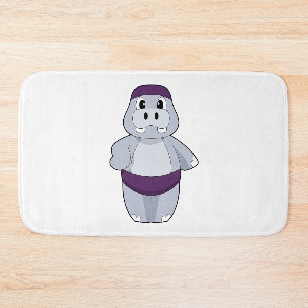 Item preview, Hippo Swimming Swim trunks Summer designed and sold by Snabdesign84.