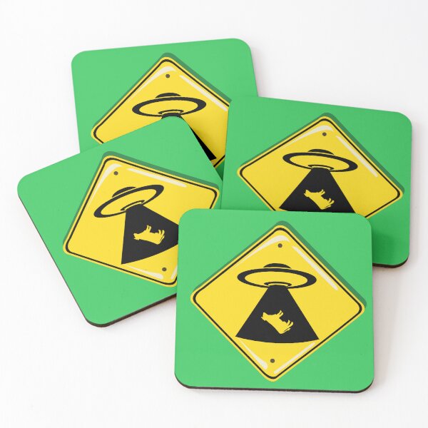 Item preview, Cosmic Crossing: UFO Abduction Zone No 1 designed and sold by Fun Funky Designs.