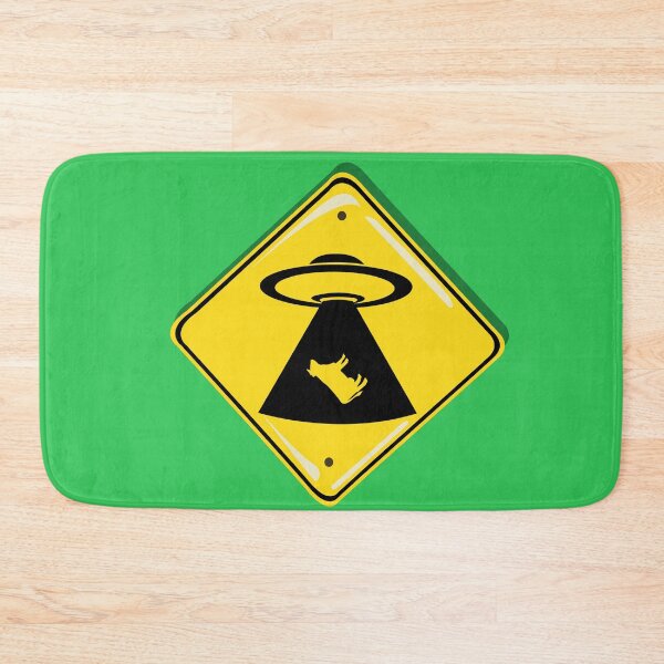 Item preview, Cosmic Crossing: UFO Abduction Zone No 1 designed and sold by Fun Funky Designs.