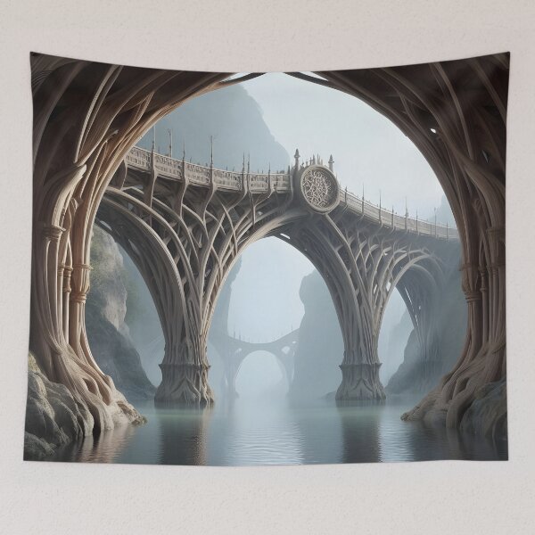 Item preview, An Elven Bridge designed and sold by ClassicRetroism.