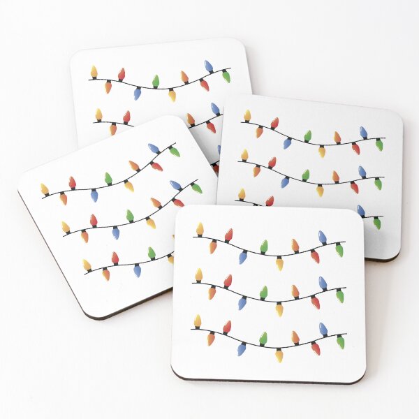 Item preview, Christmas Lights Illustration designed and sold by sofibelen.