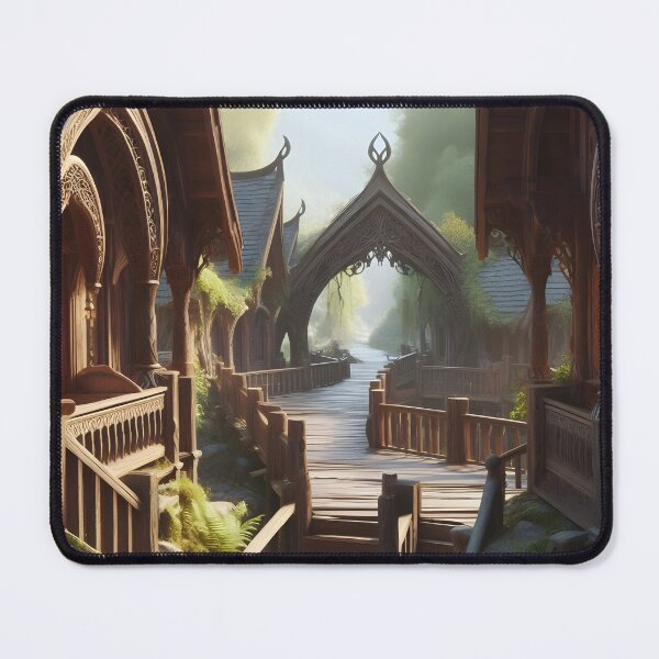Item preview, A fantasy Elven village designed and sold by ClassicRetroism.