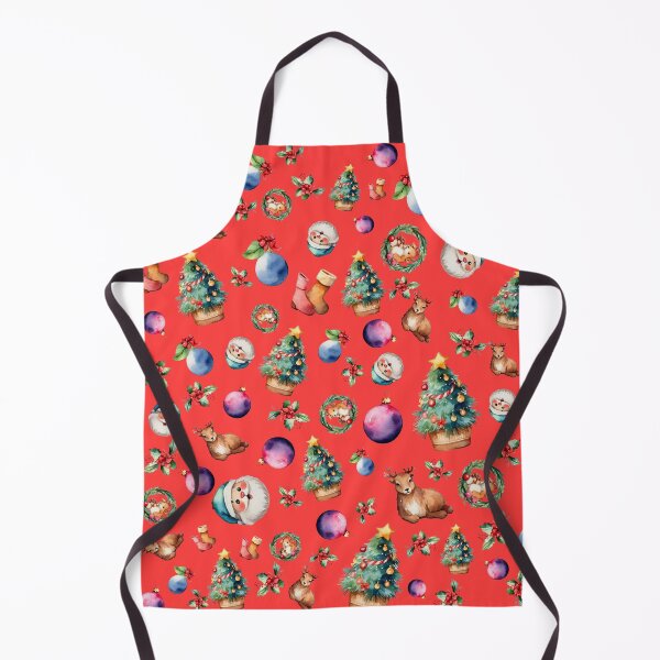 Item preview, Cute watercolor Xmas decorations designed and sold by ChromoCrafts.
