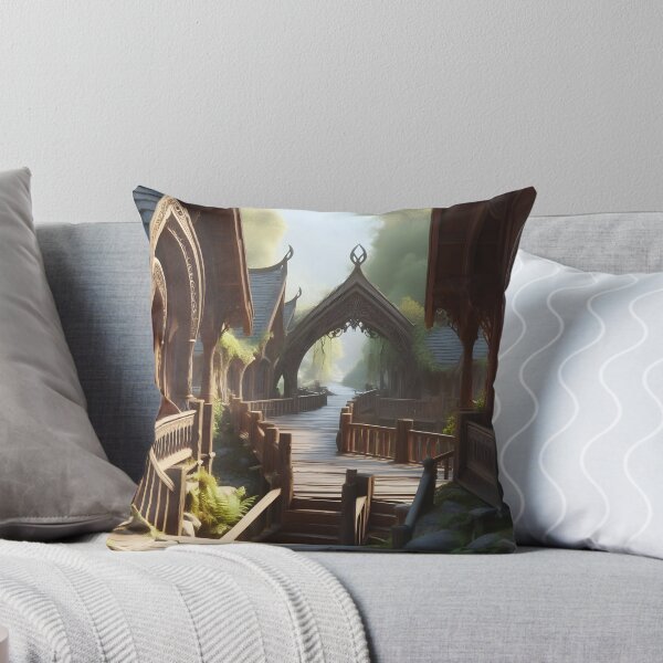 Item preview, A fantasy Elven village designed and sold by ClassicRetroism.