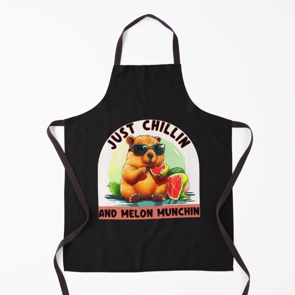 Item preview, Just Chillin And Melon Munchin Happy Capybara designed and sold by elynne9.
