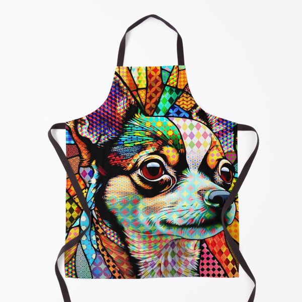 Item preview, Multicolor Chihuahua Dog 171 designed and sold by artbylucie.